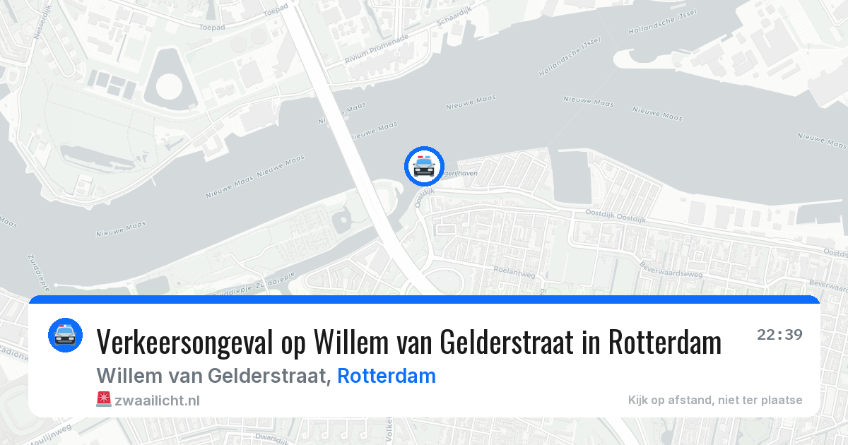 Verkeersongeval op Willem van Gelderstraat in Rotterdam — 29 jul 2026