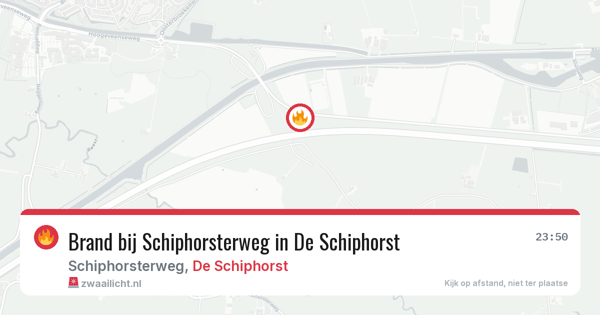 Brand bij Schiphorsterweg in De Schiphorst — 4 jun 2026