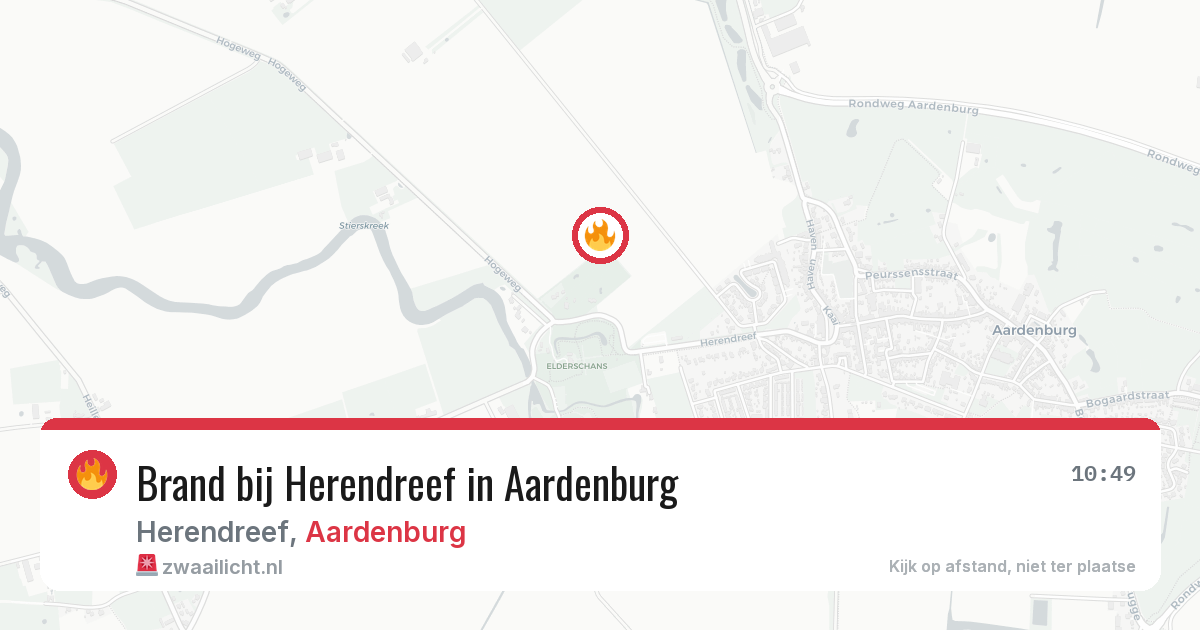 Brand bij Herendreef in Aardenburg — 5 jul 2026