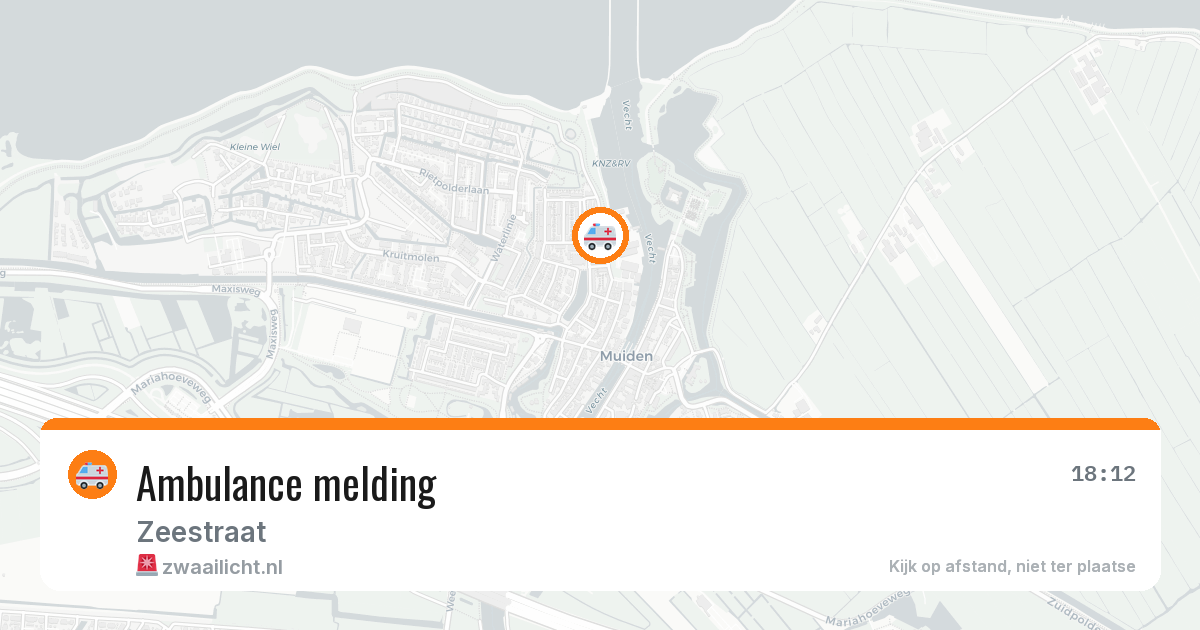 Ambulance melding — 9 apr 2026