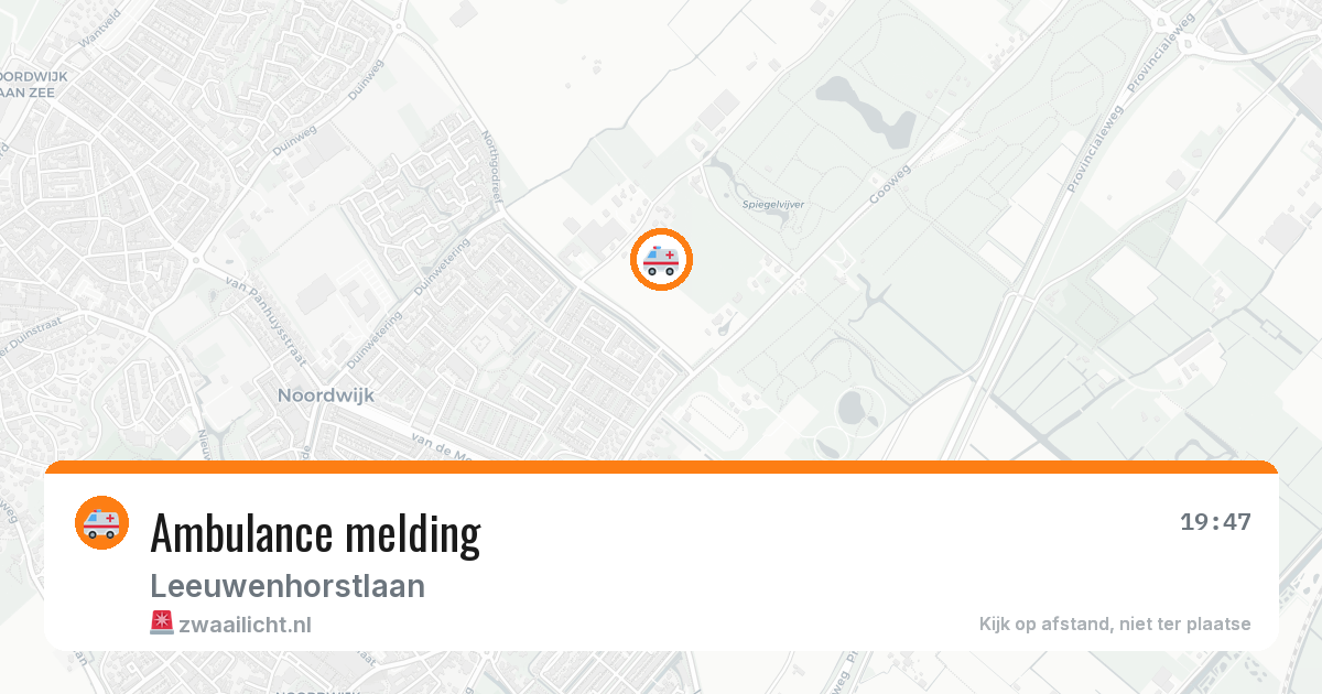 Ambulance melding — 27 jun 2026