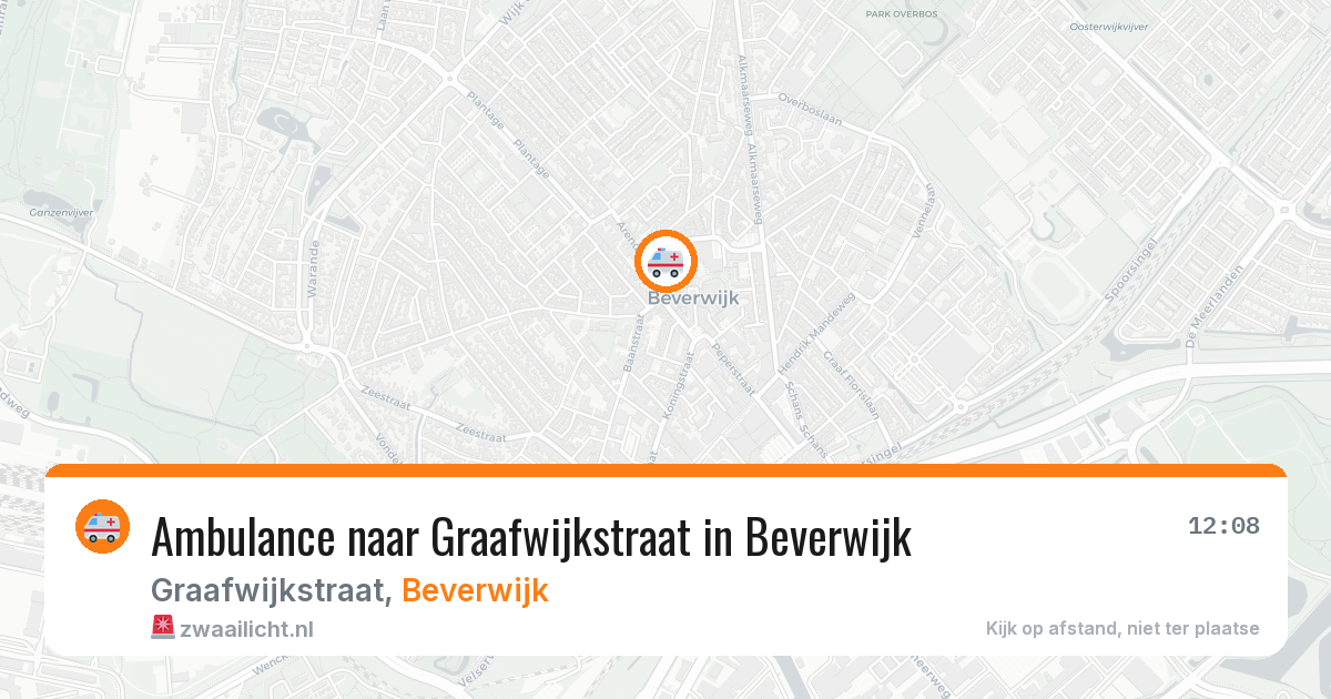 Ambulance naar Graafwijkstraat in Beverwijk — 10 jul 2026
