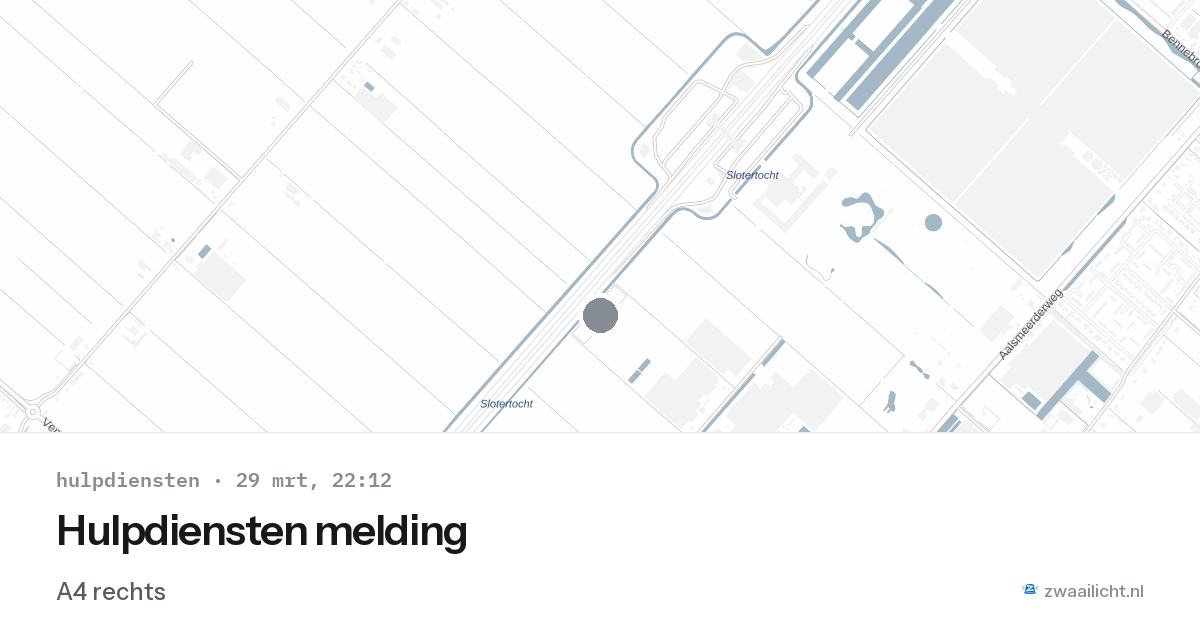 Hulpdiensten melding — 2 feb 2026
