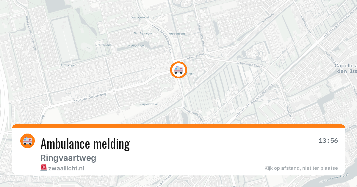 Ambulance melding — 27 jun 2026
