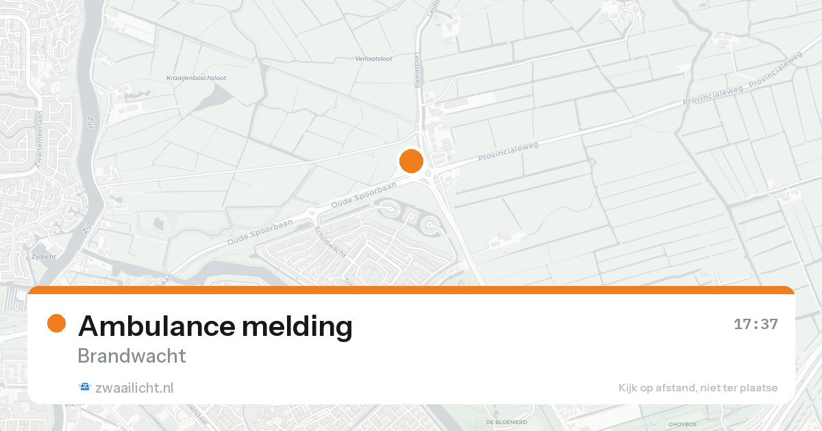 Ambulance melding — 31 jan 2026