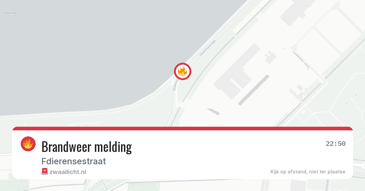 Brandweer melding — 30 jun 2026