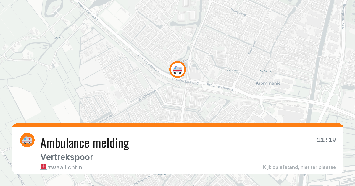 Ambulance melding — 2 feb 2026