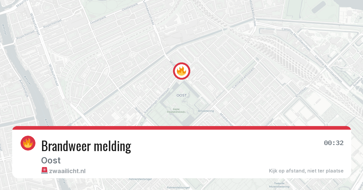 Brandweer melding — 27 jun 2026