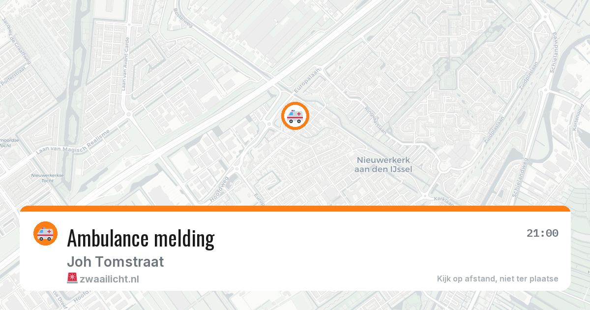 Ambulance melding — 5 jun 2026