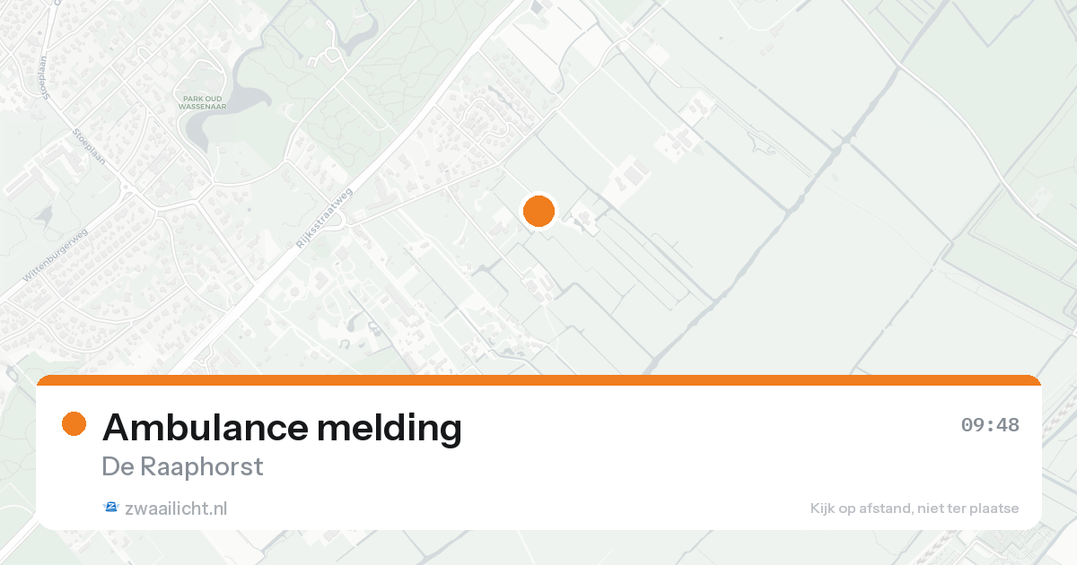 Ambulance melding — 8 feb 2026