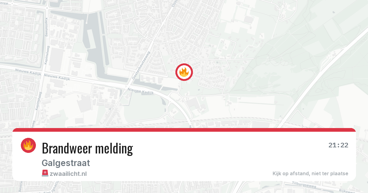 Brandweer melding — 10 jun 2026