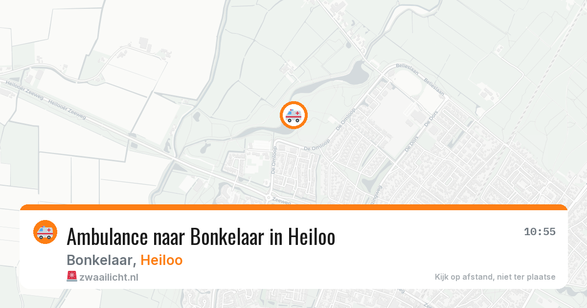 Ambulance naar Bonkelaar in Heiloo — 2 jun 2026