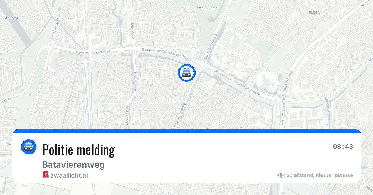 Politie melding — 23 feb 2026