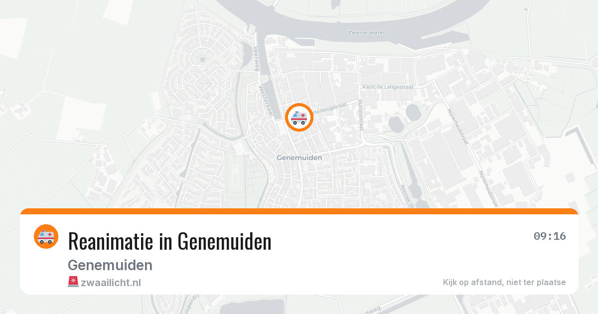 Reanimatie in Genemuiden — 27 jan 2026
