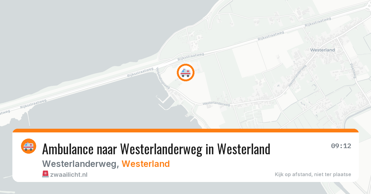Ambulance naar Westerlanderweg in Westerland — 4 apr 2026