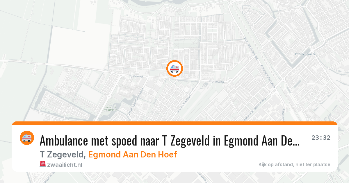 Ambulance met spoed naar T Zegeveld in Egmond Aan Den Hoef — 24 jan 2026