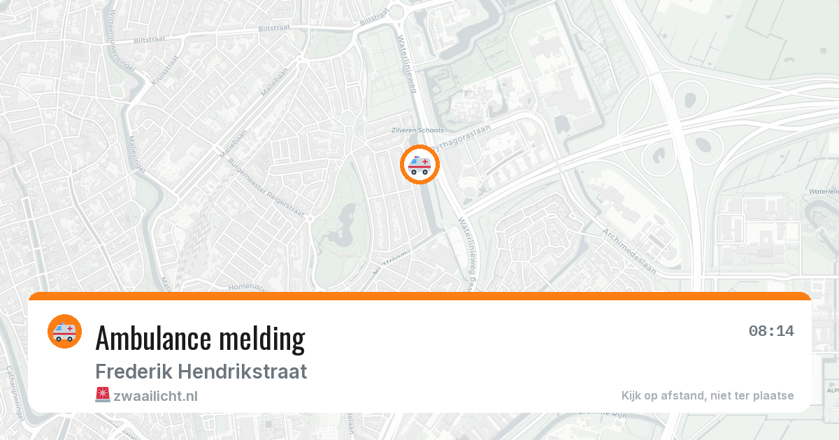 Ambulance melding — 5 mei 2026