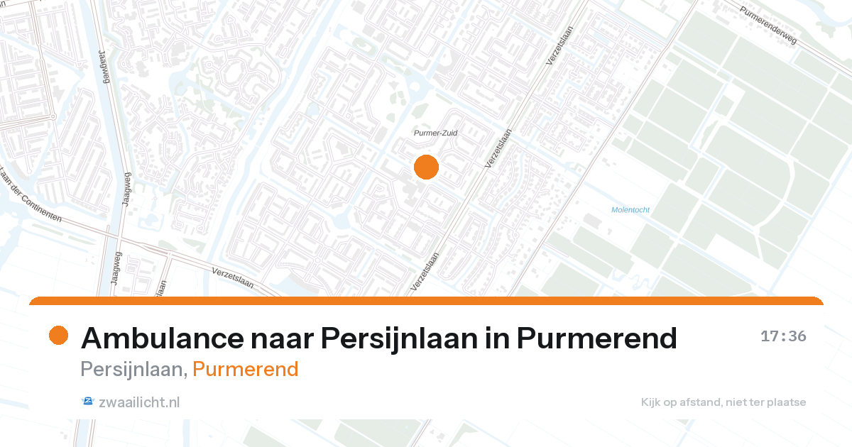 Ambulance naar Persijnlaan in Purmerend — 11 jun 2026