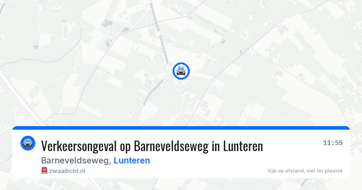 Verkeersongeval op Barneveldseweg in Lunteren — 28 mei 2026