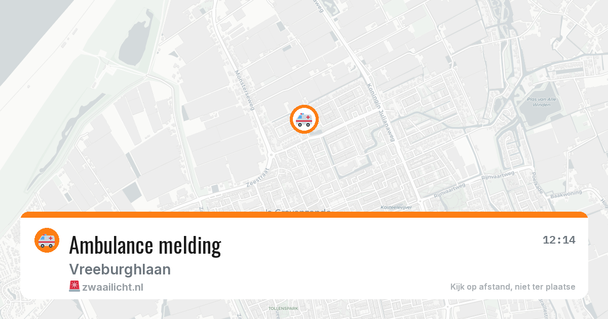 Ambulance melding — 20 jun 2026