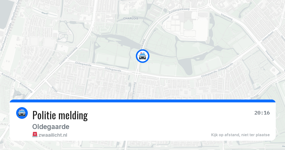 Politie melding — 3 mei 2026
