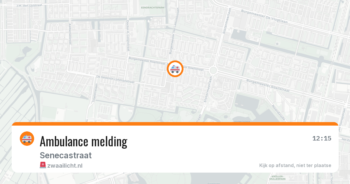 Ambulance melding — 28 jun 2026