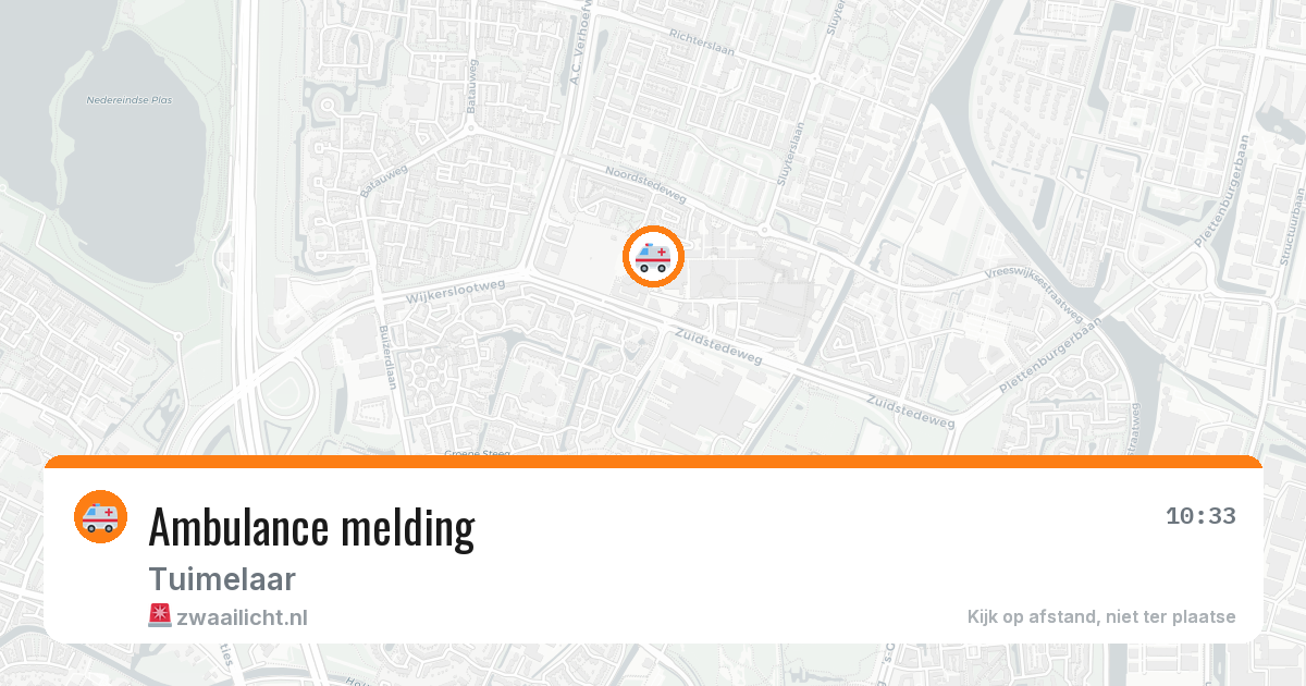 Ambulance melding — 30 jan 2026