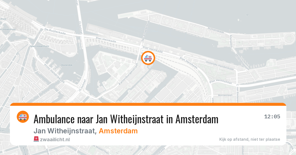Ambulance naar Jan Witheijnstraat in Amsterdam — 29 jun 2026