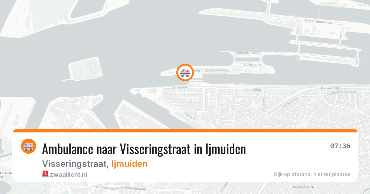 Ambulance naar Visseringstraat in Ijmuiden — 9 jun 2026