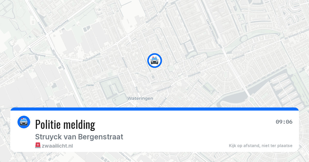 Politie melding — 14 mei 2026
