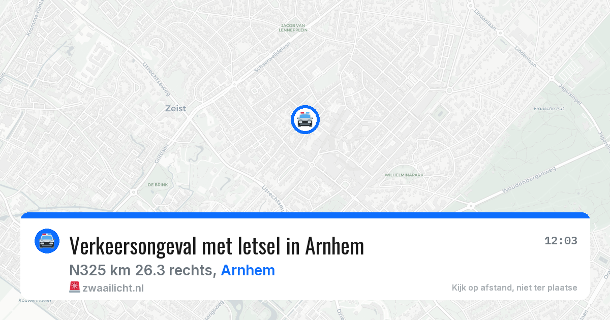 Verkeersongeval met letsel in Arnhem — 4 feb 2026