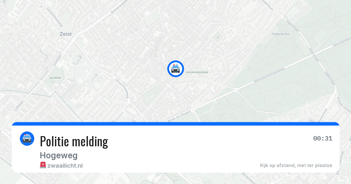 Politie melding — 17 apr 2026