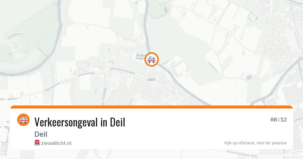 Verkeersongeval in Deil — 19 mei 2026