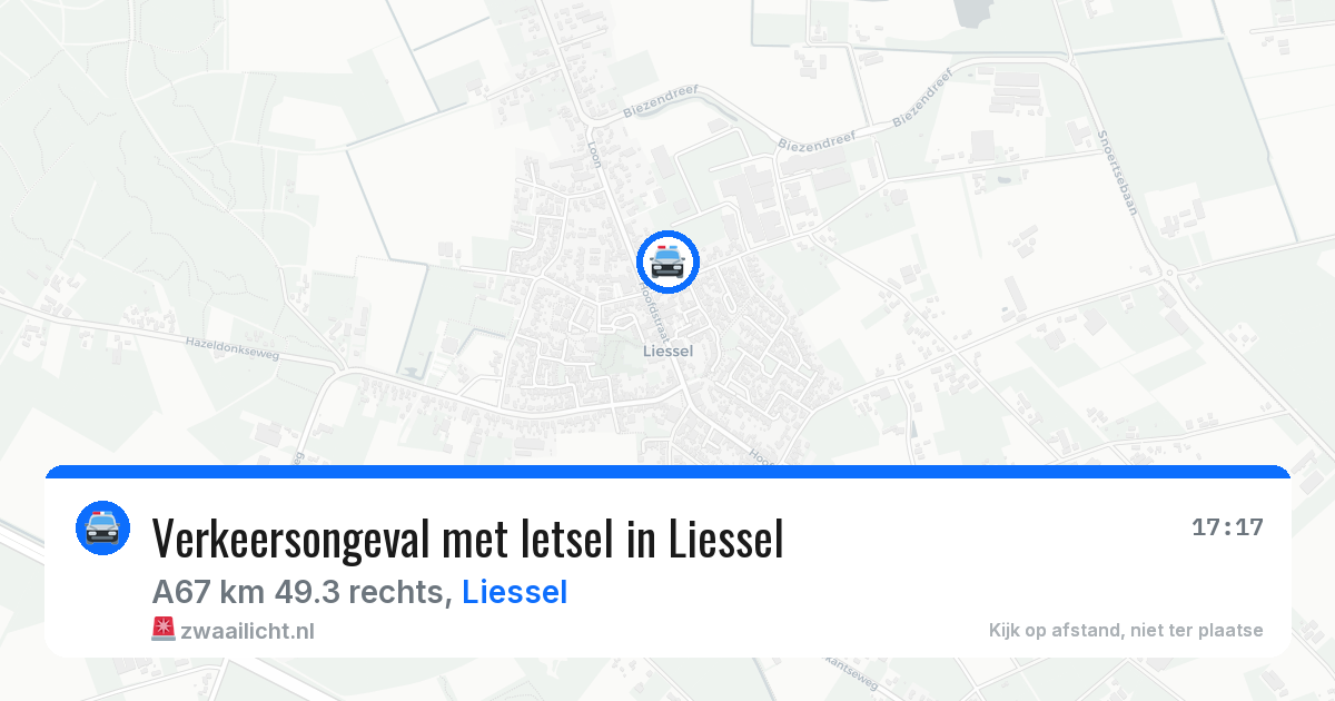 Verkeersongeval met letsel in Liessel — 4 feb 2026