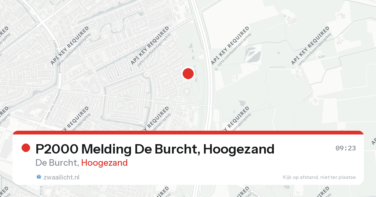 P2000 Melding De Burcht, Hoogezand — 25 aug 2026