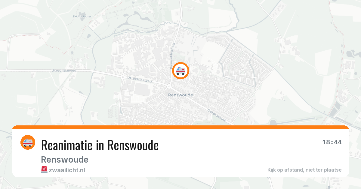 Reanimatie in Renswoude — 11 jul 2026