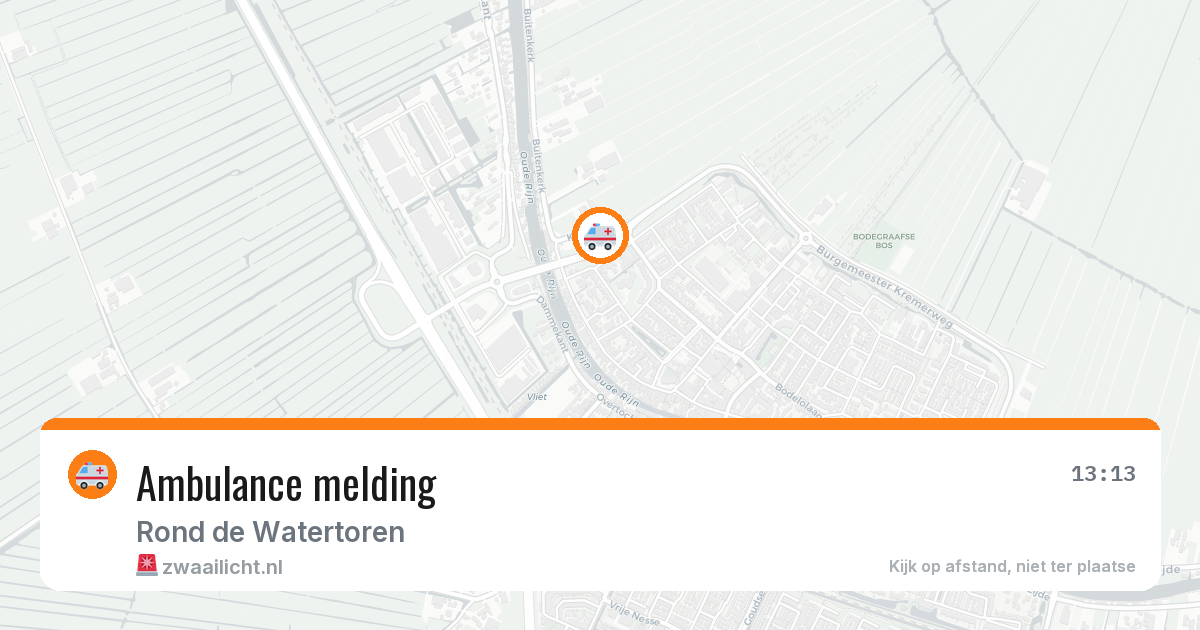Ambulance melding — 10 feb 2026
