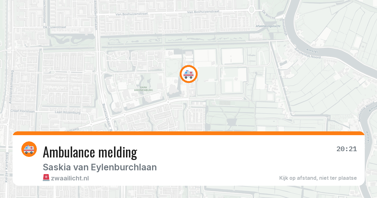 Ambulance melding — 25 jun 2026