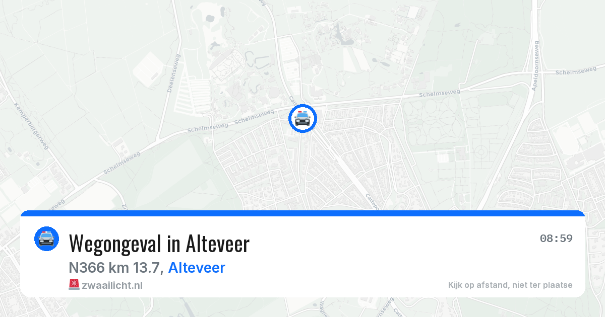 Wegongeval in Alteveer — 29 jan 2026