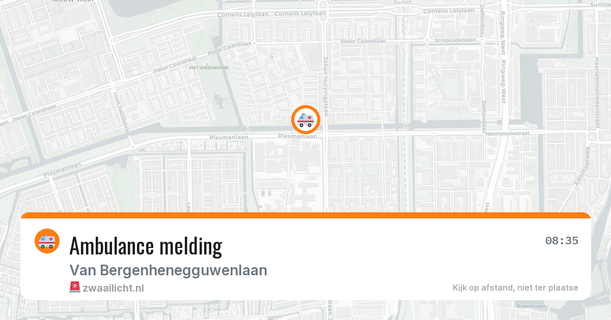 Ambulance melding — 27 jun 2026