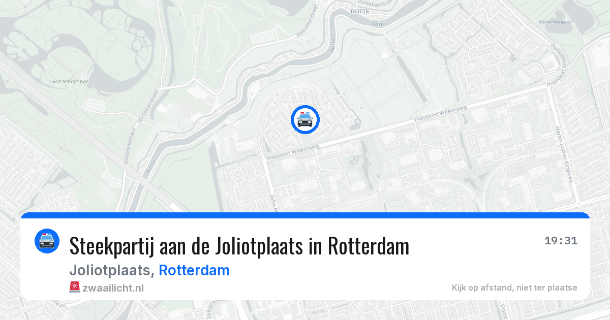 Steekpartij aan de Joliotplaats in Rotterdam — 14 aug 2026