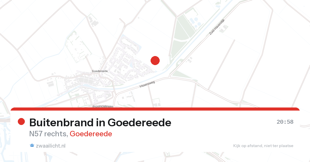 Buitenbrand in Goedereede — 25 aug 2026