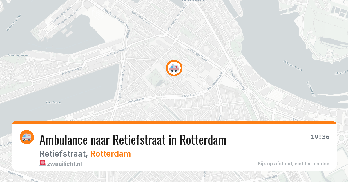 Ambulance naar Retiefstraat in Rotterdam — 22 mei 2026