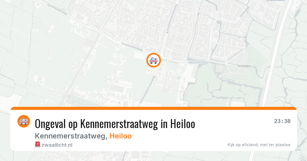 Ongeval op Kennemerstraatweg in Heiloo — 30 jan 2026