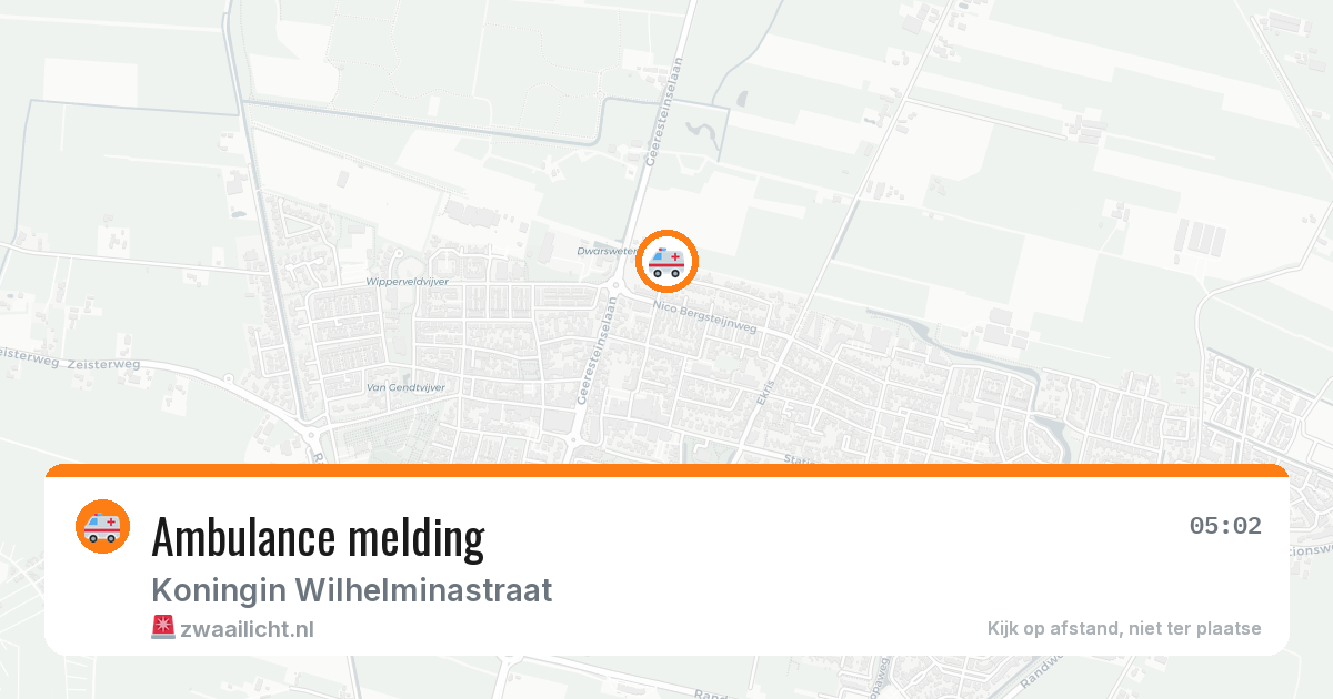 Ambulance melding — 4 jun 2026