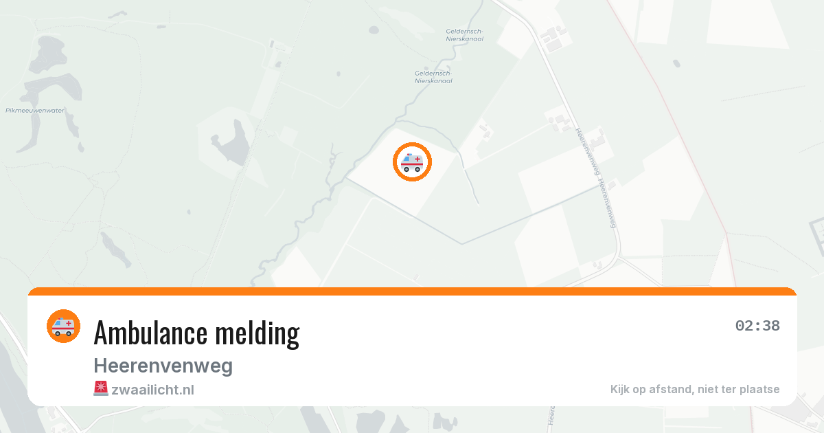 Ambulance melding — 28 jun 2026