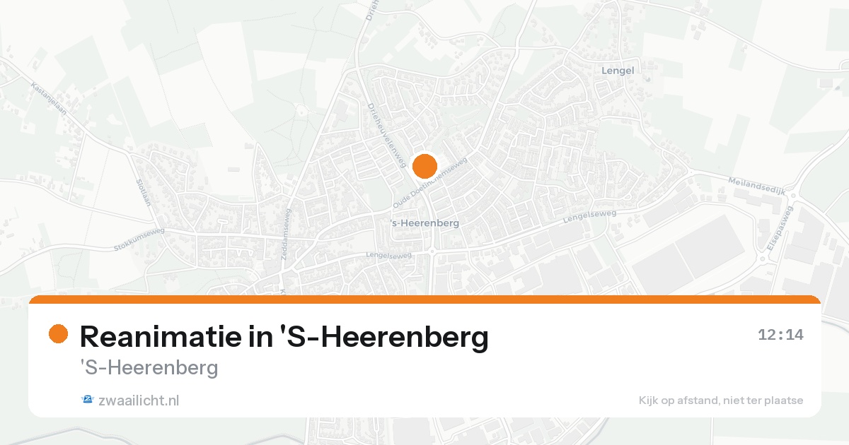 Reanimatie in 'S-Heerenberg — 31 jan 2026