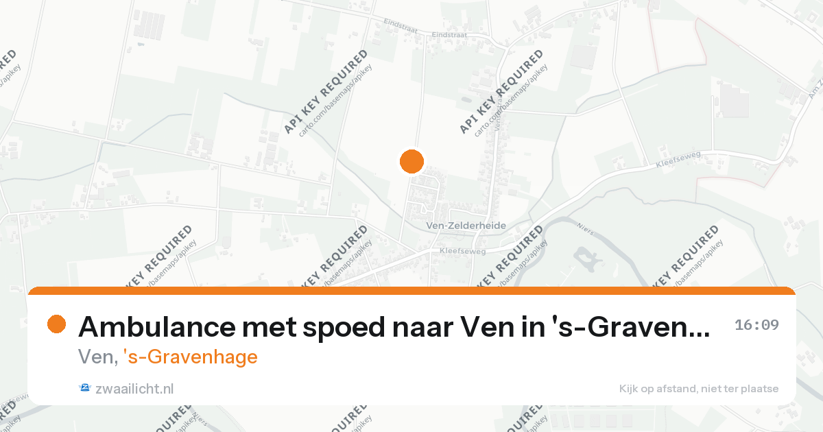 Ambulance met spoed naar Ven in 's-Gravenhage — 26 aug 2026