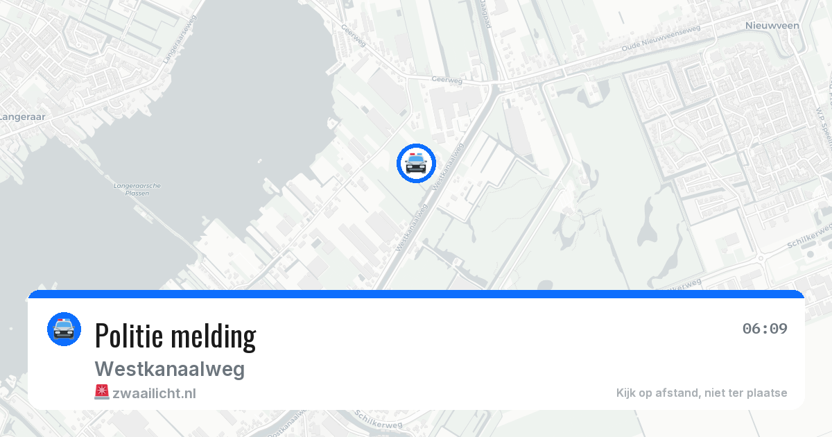 Politie melding — 19 jun 2026