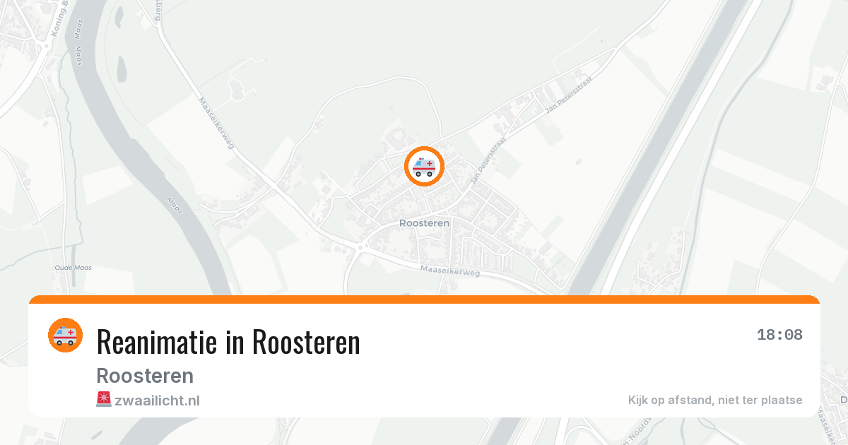 Reanimatie in Roosteren — 17 jan 2026